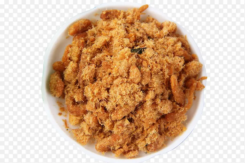 一盘肉松末