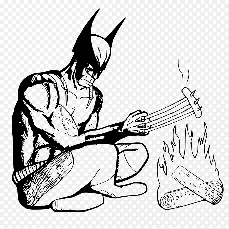蝙蝠侠烤香肠