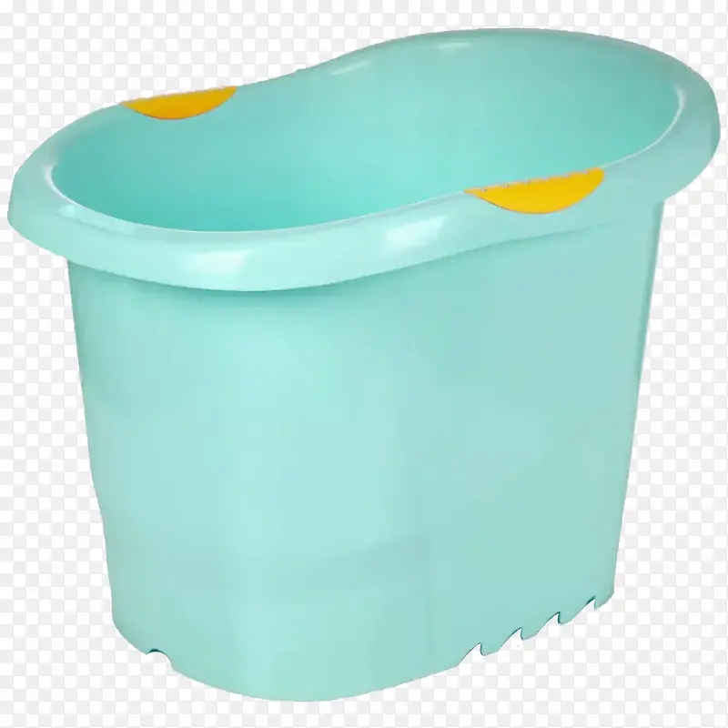 绿色带点黄浴桶