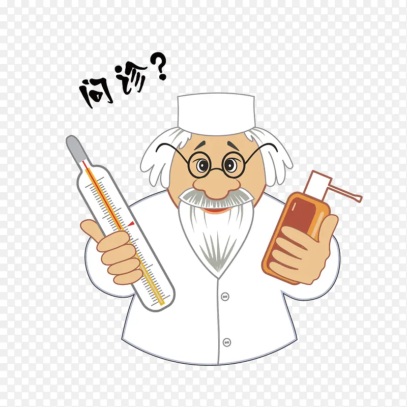 卡通问诊PNG图片素材下载_图片编号9999178-PNG素材网