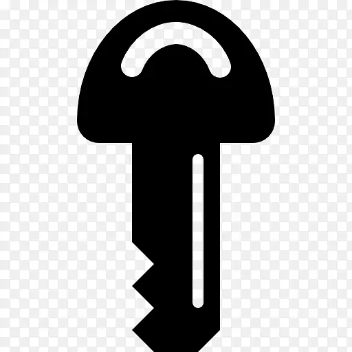 钥匙形状界面符号密码图标