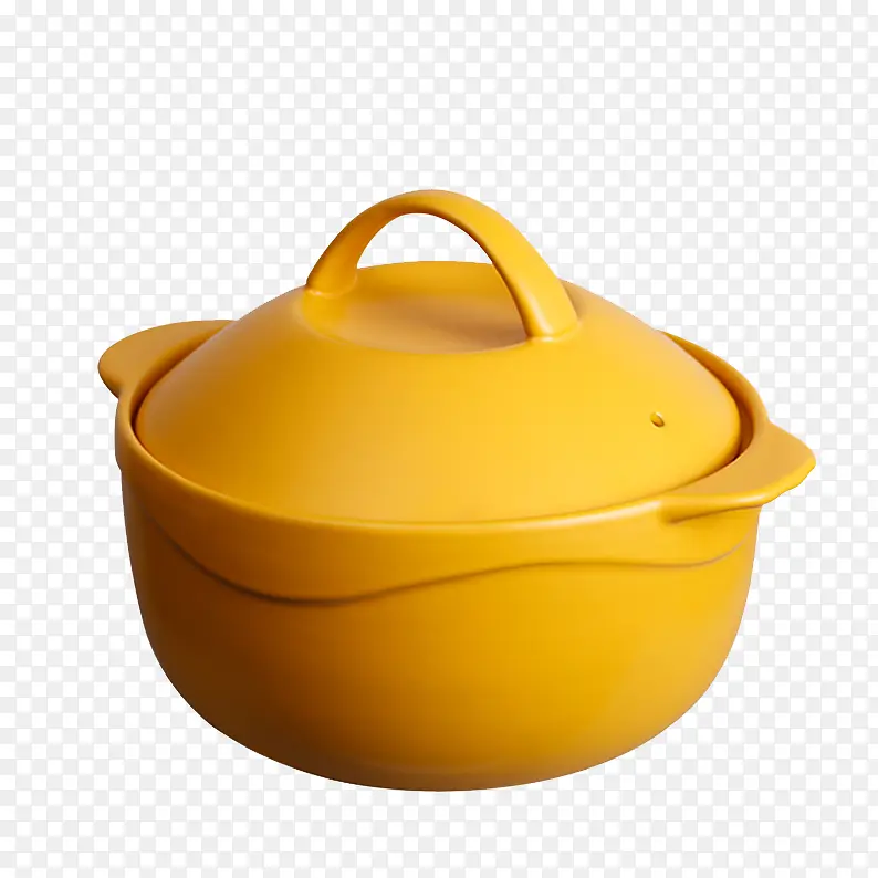 黄色砂锅