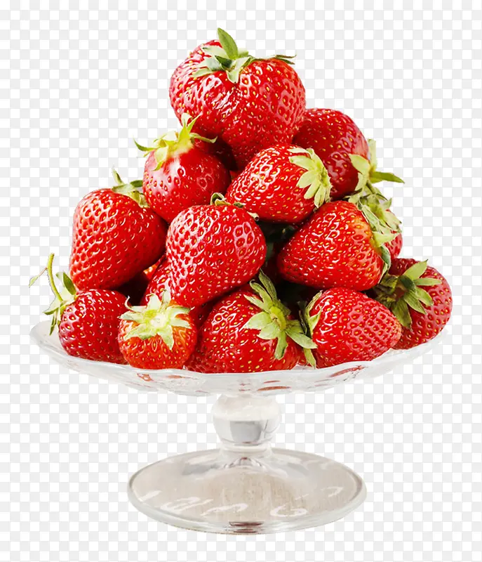 夏季新鲜红色水果草莓