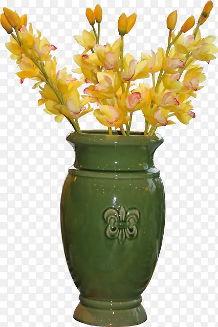 花瓶与花卉