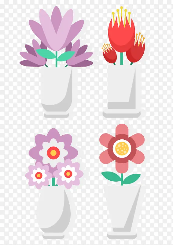 花朵花盆装饰盆栽