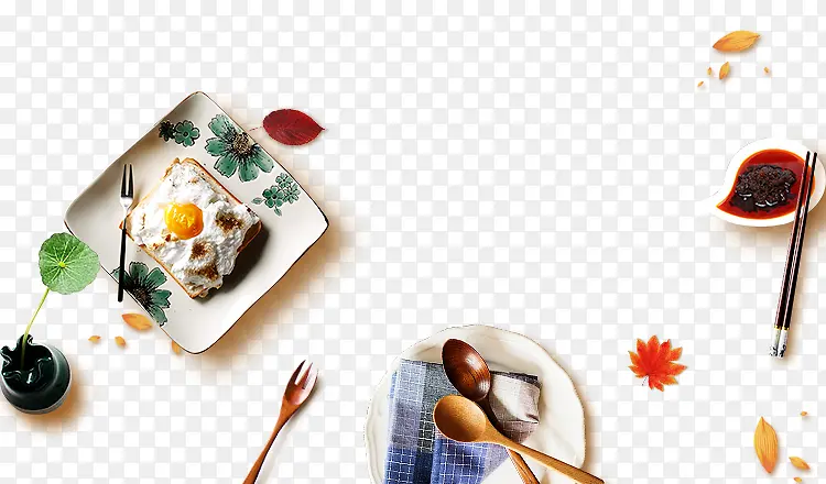 日式餐具方形煎蛋