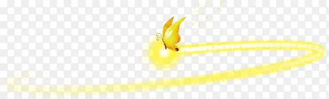 黄色蝴蝶漂浮