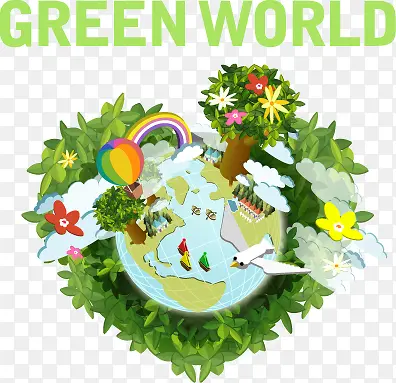 绿色生态世界