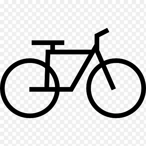 自行车生态交通图标
