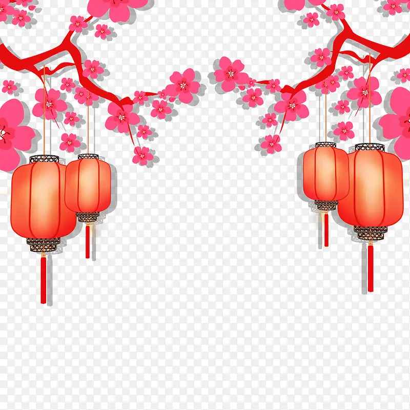 春节海报边框设计