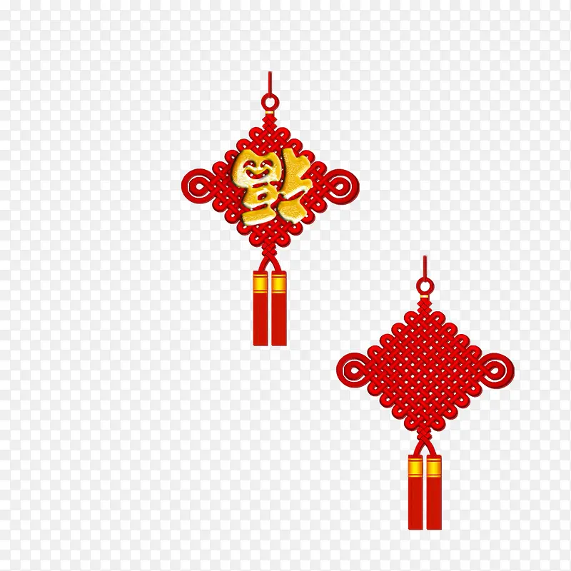 红色福中国结PNG图片素材下载_图片编号10025730-PNG素材网