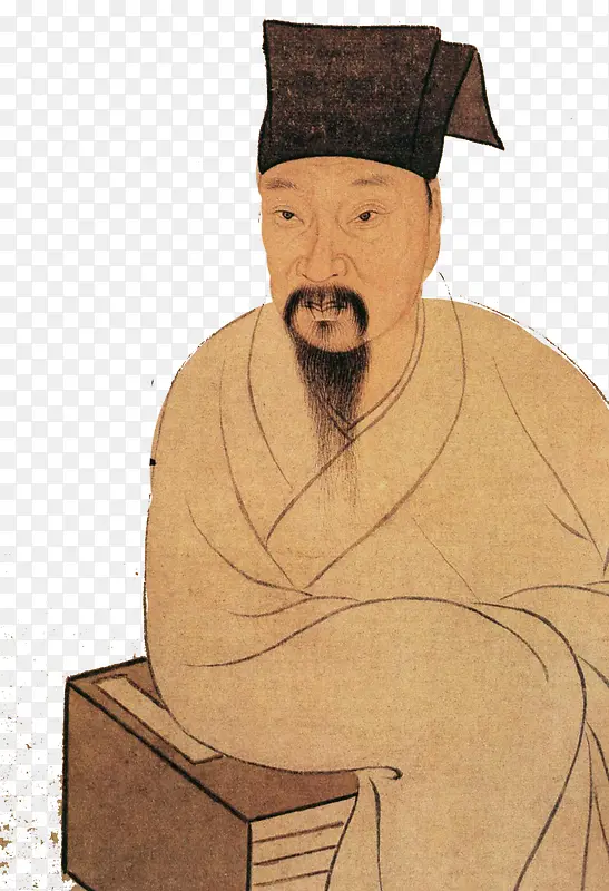 水墨古人装饰素材PNG图片素材下载_图片编号10027770-PNG素材网