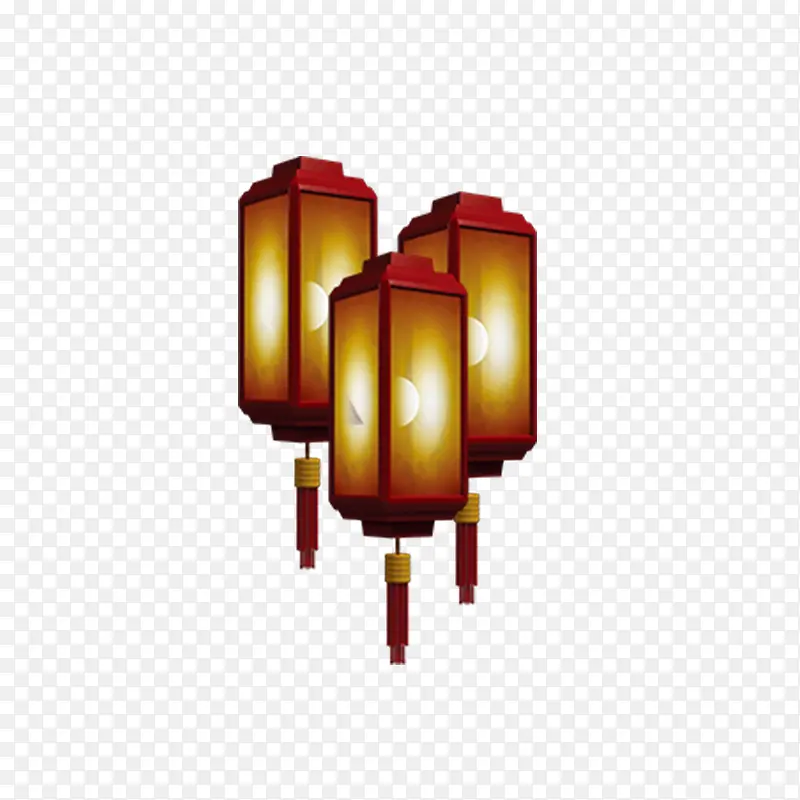 中国风 灯笼玻璃灯