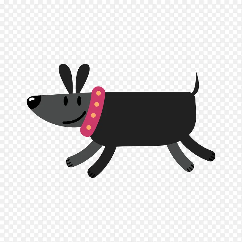 卡通可爱小动物装饰动物头像狗狗