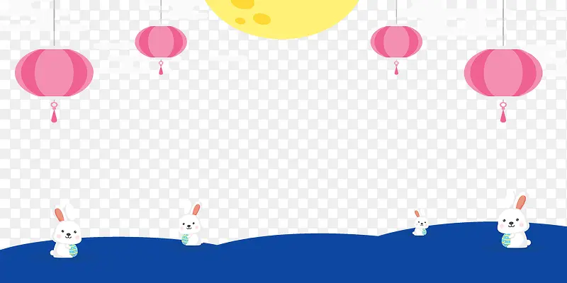 中秋节背景装饰