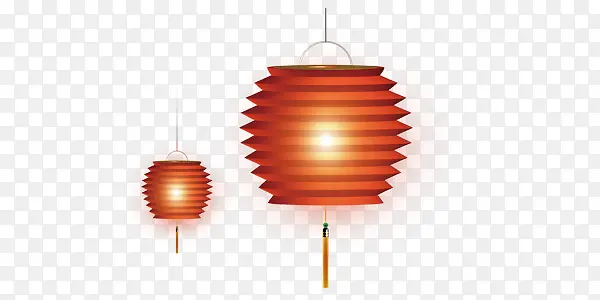 中国风节日红灯笼矢量元素素材