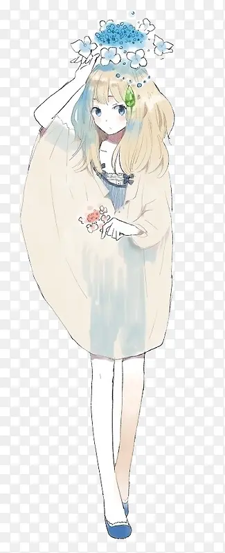 卡通女孩