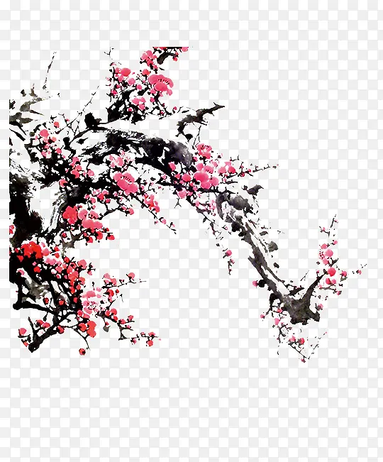 中国风梅花PNG图片素材下载_图片编号10038430-PNG素材网