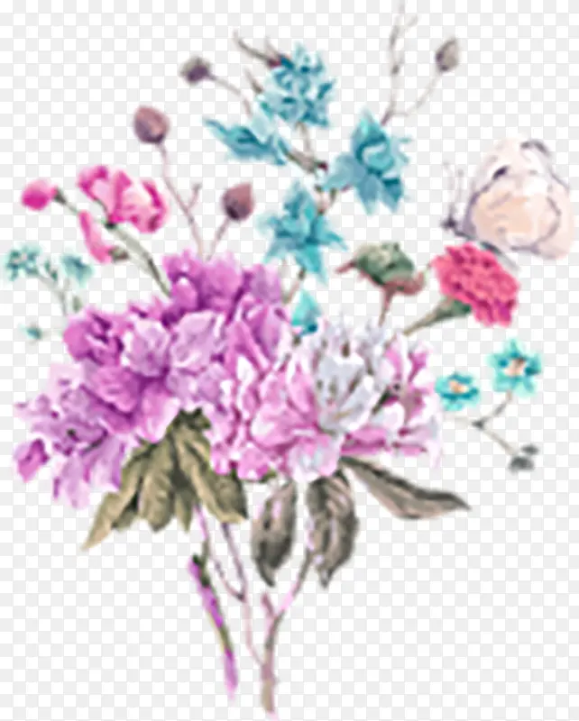 清新唯美花卉装饰PNG图片素材下载_图片编号10039641-PNG素材网