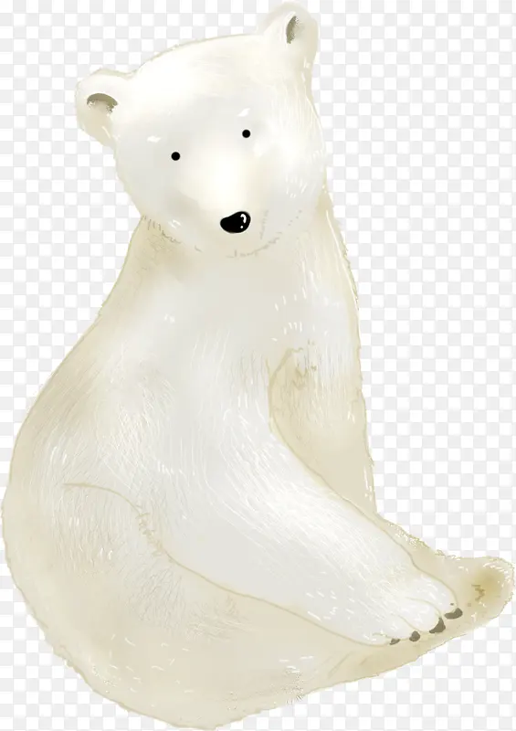 冬季北极熊海报设计