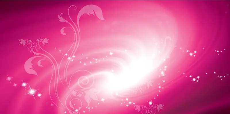 粉色花纹极光背景