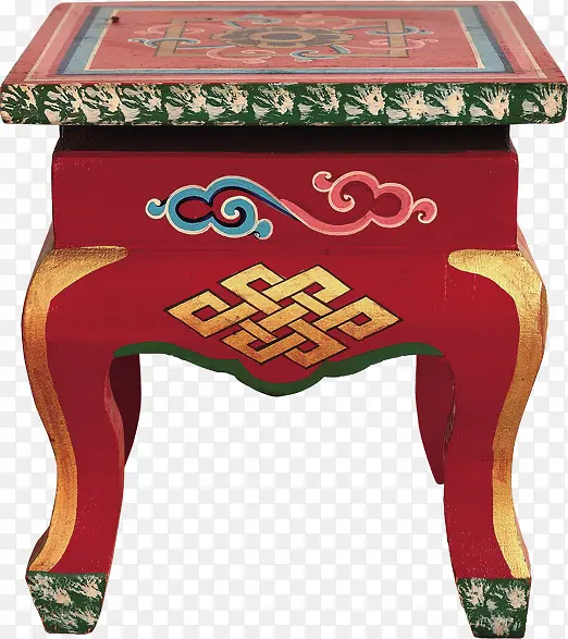 古典水墨艺术桌子