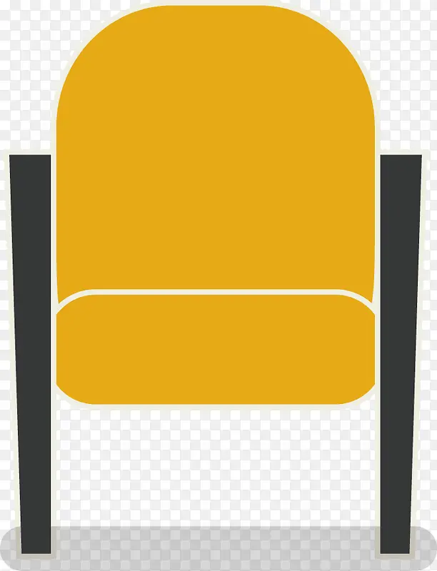 矢量房间椅子设计图标