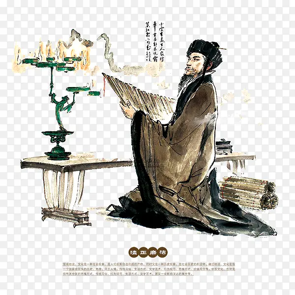 忠心报国素材