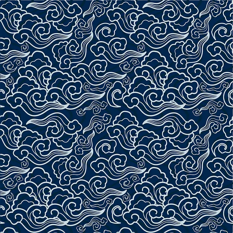 祥云底纹