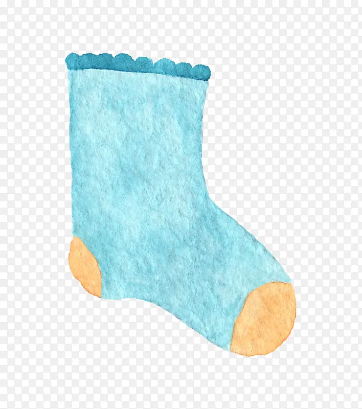 蓝袜子