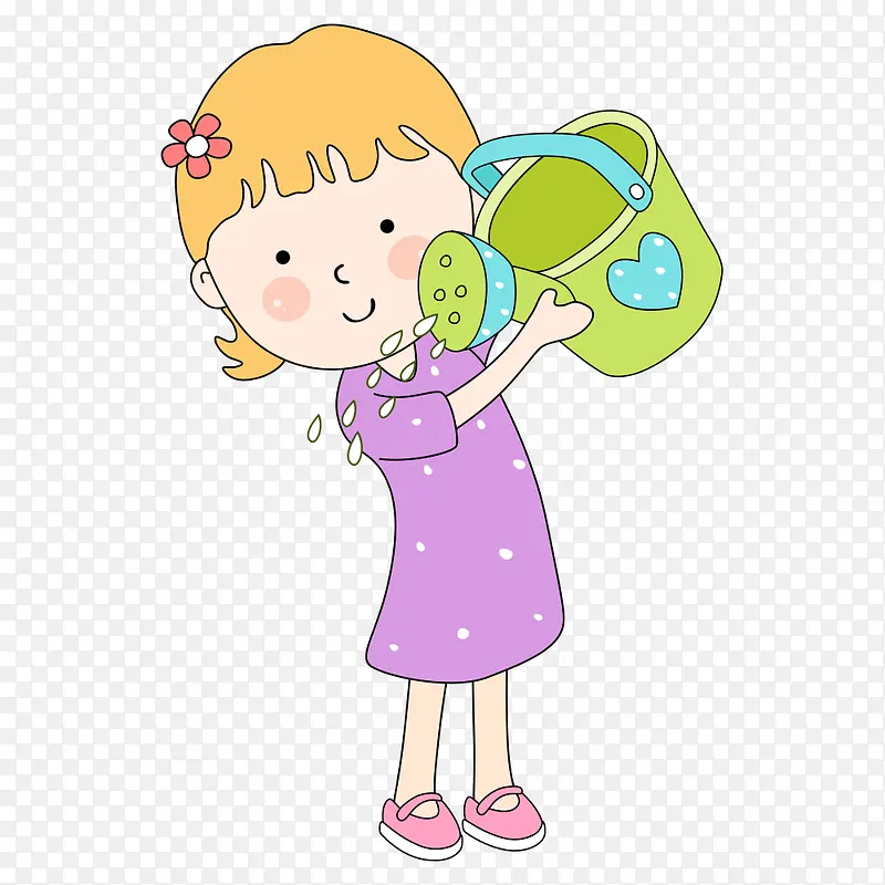 卡通小孩
