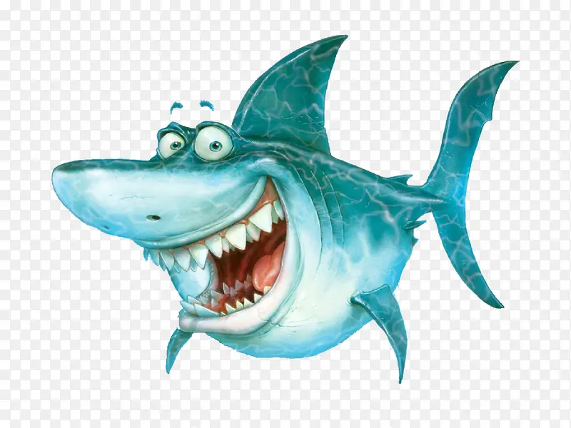 偷笑的鲨鱼