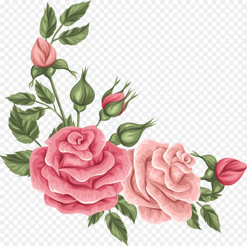 精美温馨玫瑰花装饰