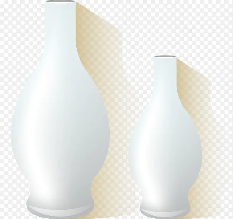 白花瓶
