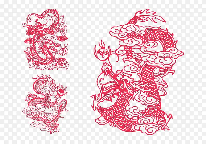 中式吉祥图案龙PNG图片素材下载_图片编号10106010-PNG素材网