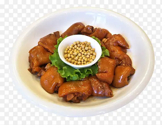 黄豆焖猪蹄