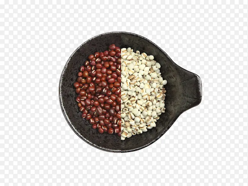 红豆薏米食材