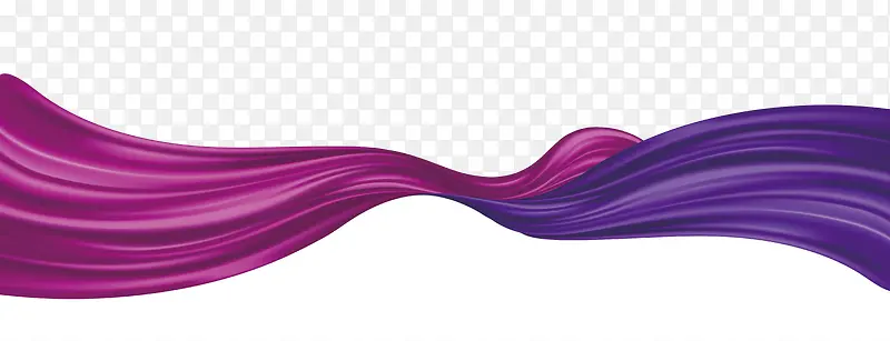 紫色飘带边框纹理