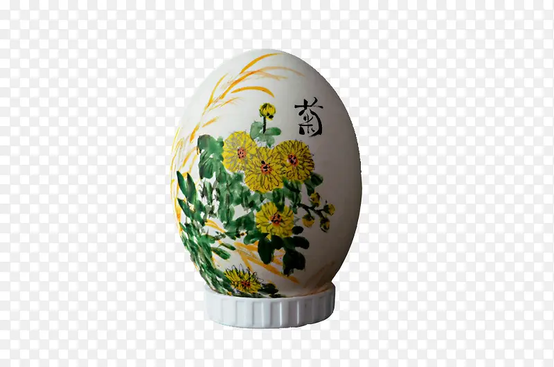蛋壳上的彩绘