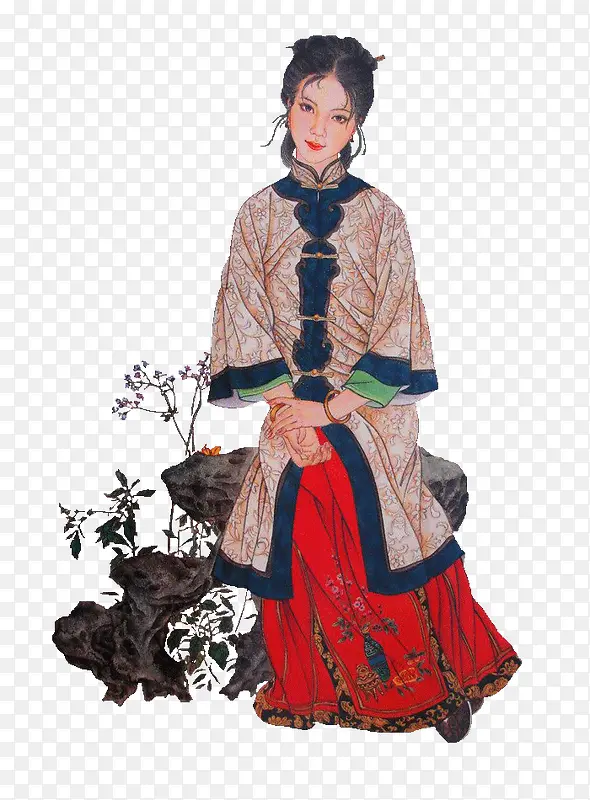 中国古代女子PNG图片素材下载_图片编号10120112-PNG素材网