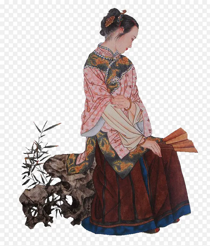 中国古代女子PNG图片素材下载_图片编号10120113-PNG素材网