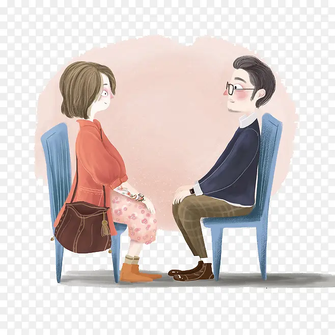 卡通情侣