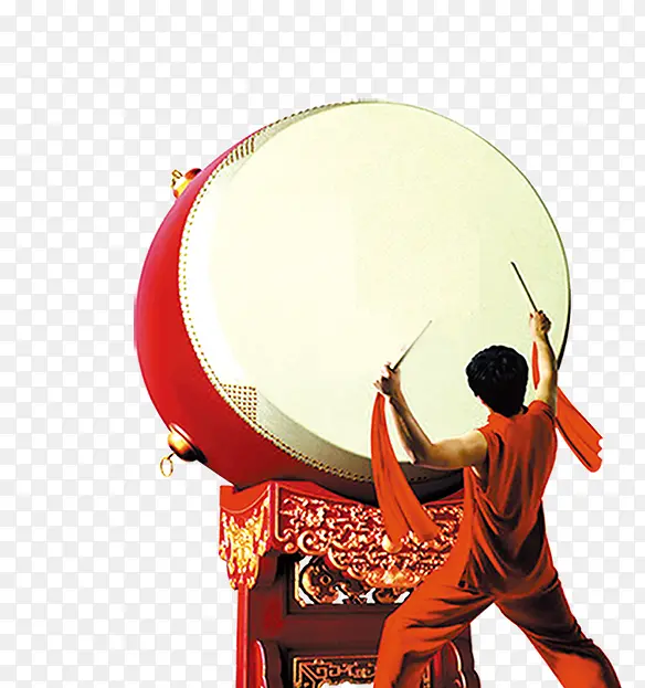 击鼓动作素材PNG图片素材下载_图片编号10125424-PNG素材网