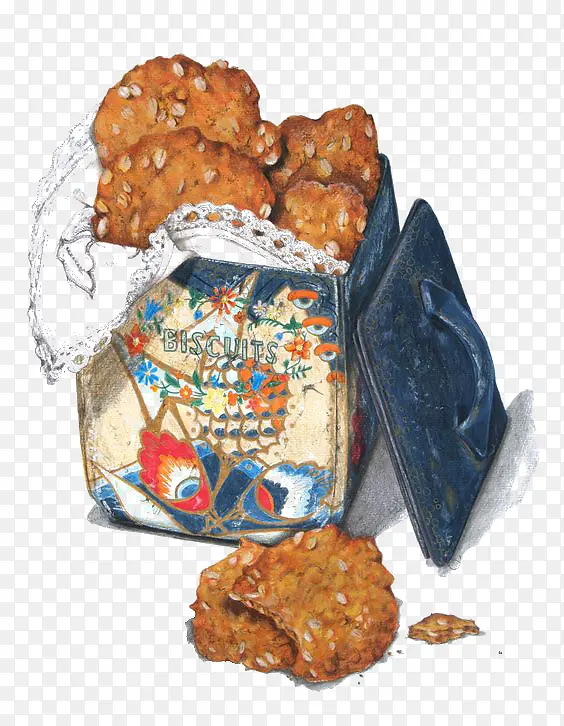 卡通饼干