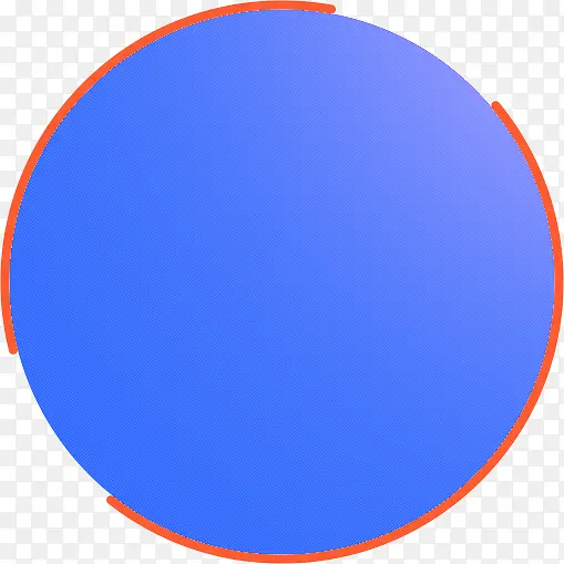 蓝色清新圆圈边框纹理