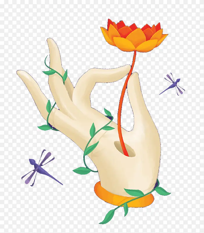 手拿花模型PNG图片素材下载_图片编号10138977-PNG素材网