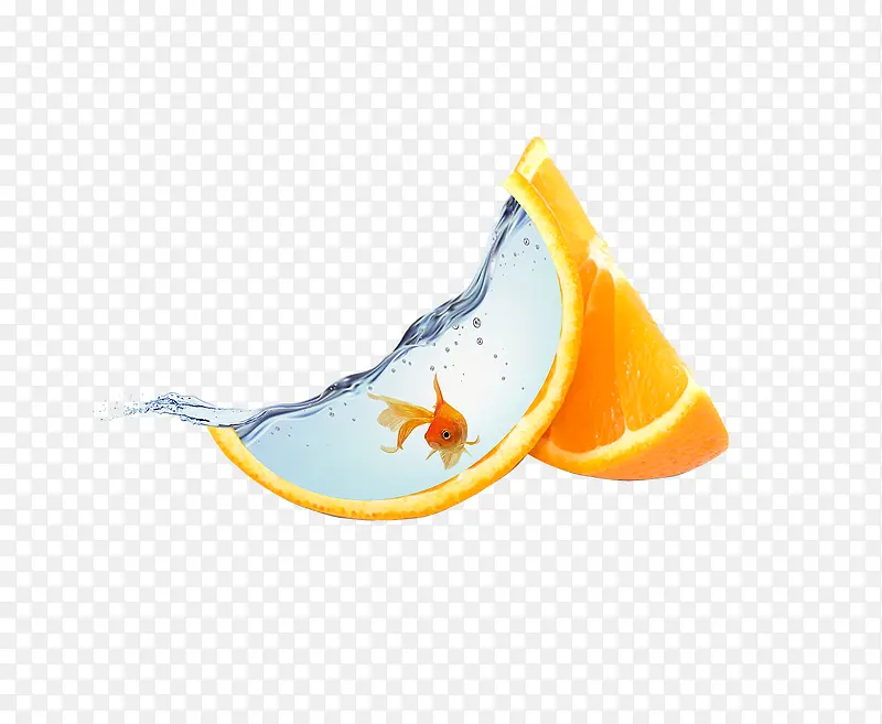 橙子中的鱼
