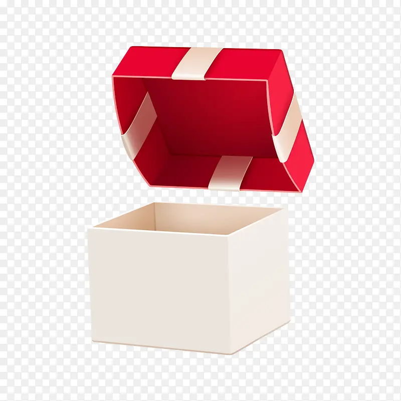 创意设计红色礼物盒包装