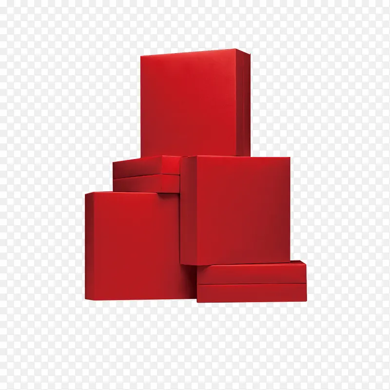 红色盒子图