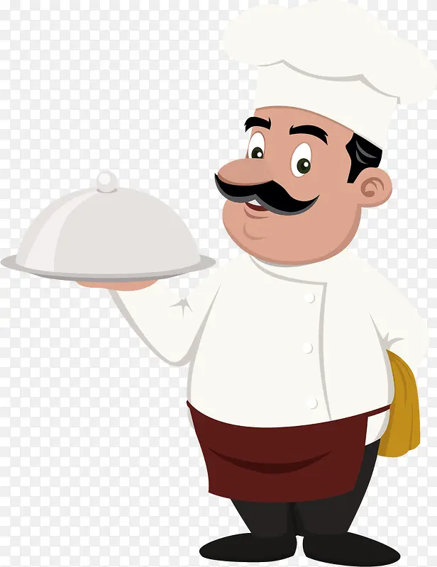 卡通人物厨师